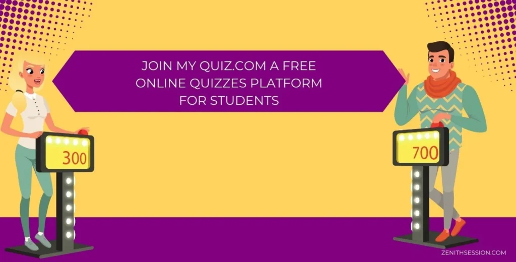 Join My Quiz.com A Free Online Quizzes Platform For Students